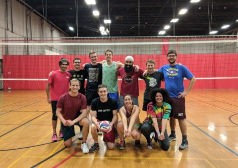 B coed Volleyball Champion AeroAstro