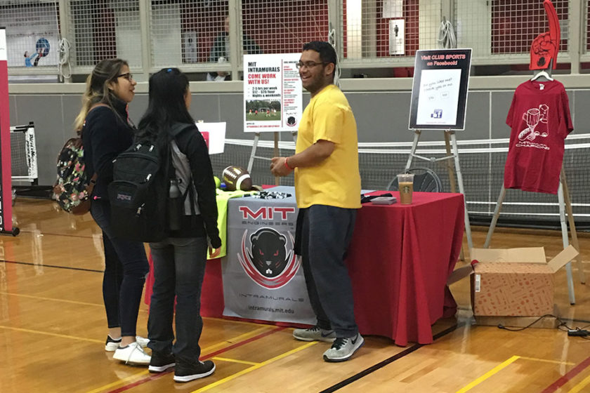 MIT Intramurals job fair