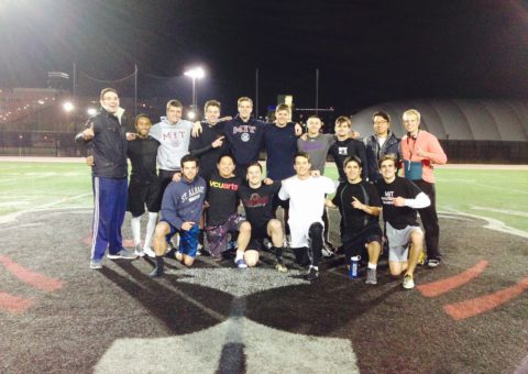 Chi Phi B league Flag Football Champions