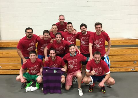 B league Indoor Soccer Champions Sloan Hispanos